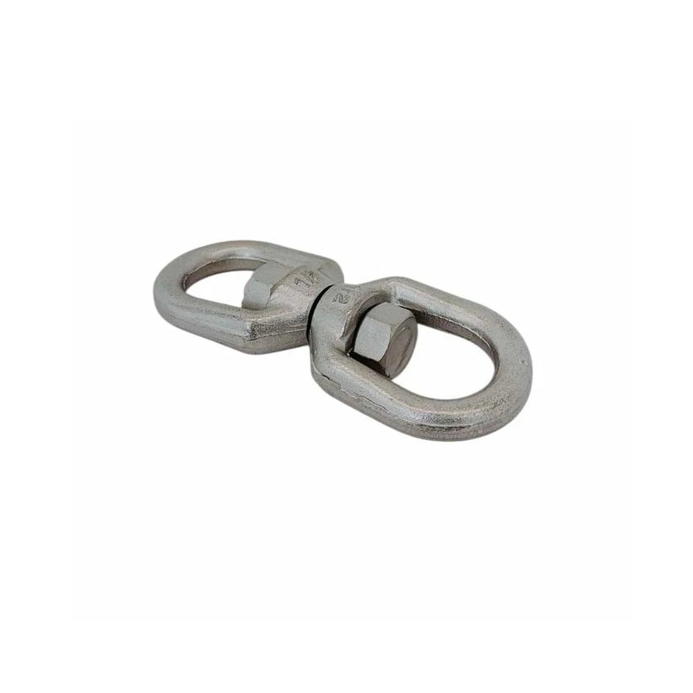 Mil-spec 1/2" Eye Eye Swivel 4,400 Lb Wll 316 Stainless Steel Drop