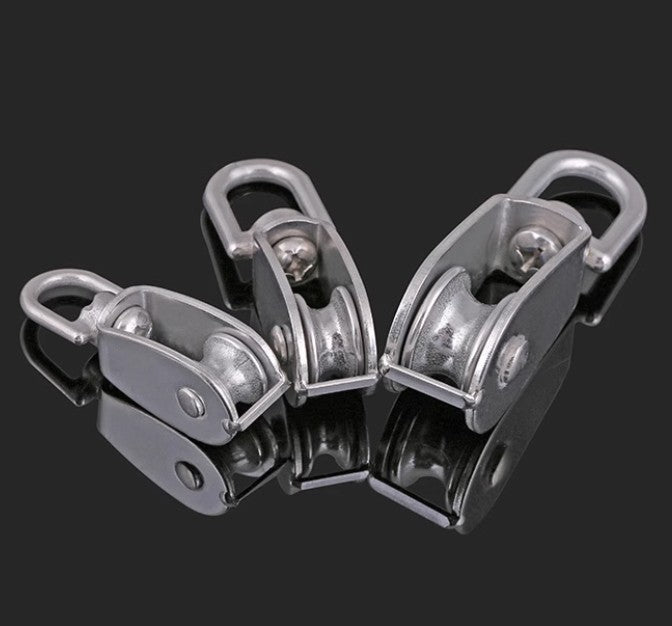 M15-M100 A2 Stainless Steel Single/Double Pulley