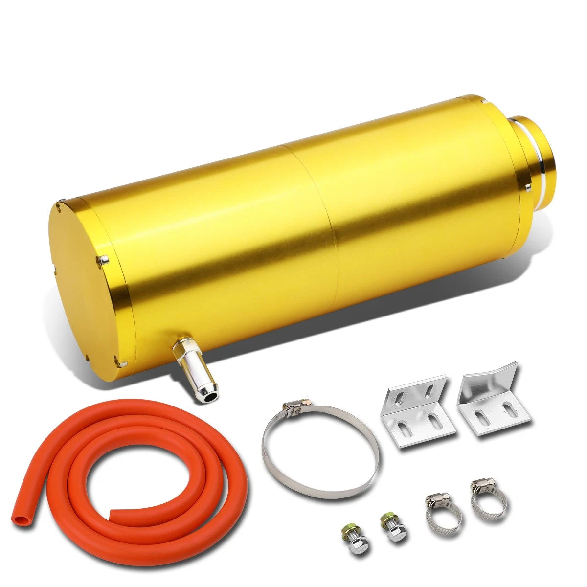 8.5"x3" Anodized Aluminum Gold Coolant Recovery | Built Supply Co