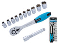 Bluespot 12 Pc Metric Socket 1/2" Drive Ratchet Extension Bar Set by Bluespot