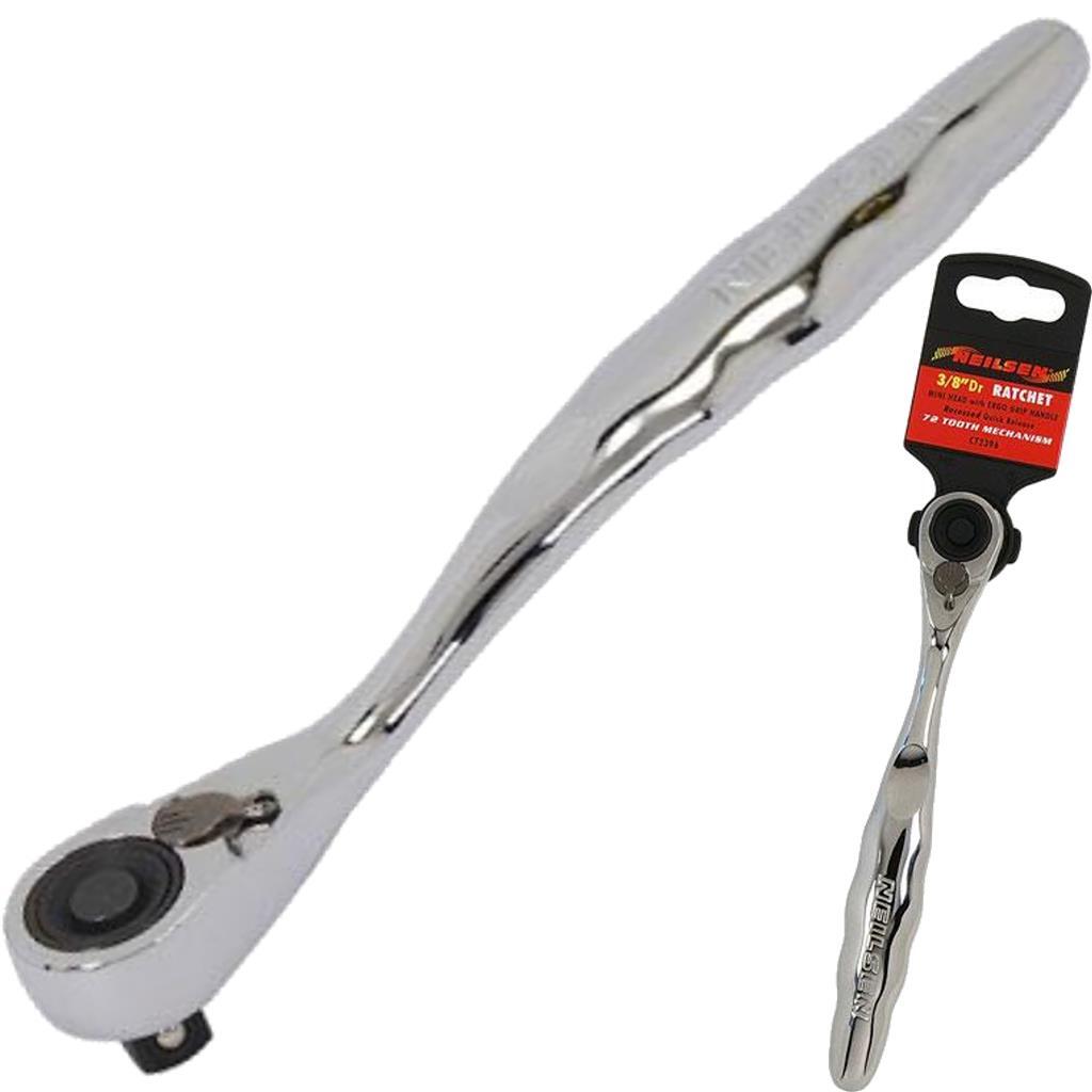 Neilsen Socket Reversible Mini Ratchet Handle