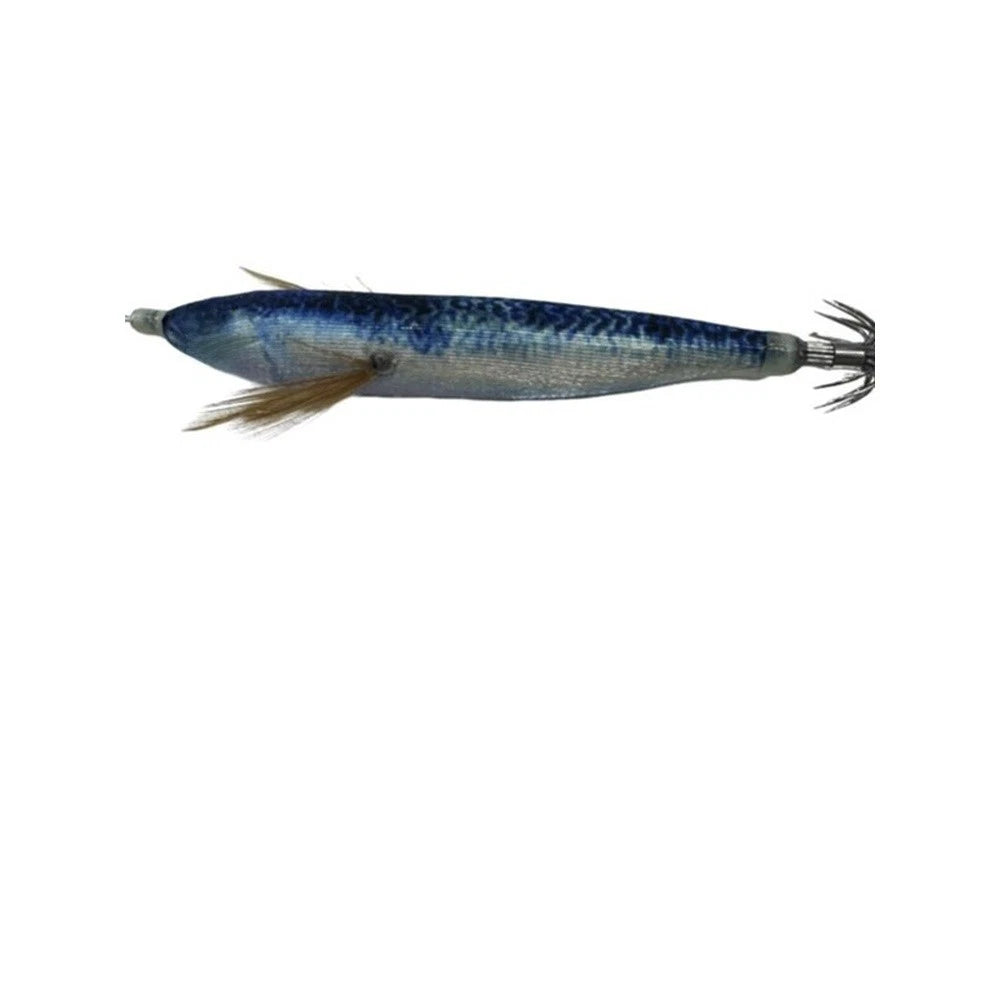 Squid Lure 12cm Luminous Horizontal Shrimp Style With Bkk Hook And