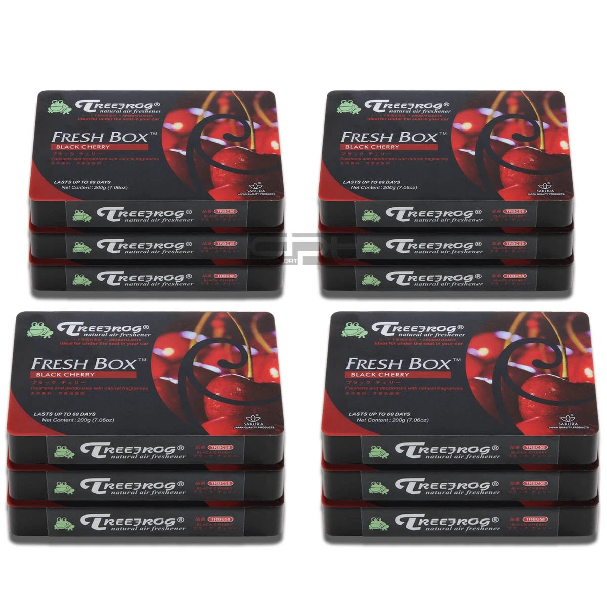 X12 Black Cherry Scent Car/auto/bath/<wbr/>office Air Freshener
