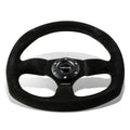 Nrg Reinforced Steering Wheel 32cm Aluminum Black | Built Supply Co