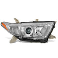 Fit 11-13 Toyota Highlander Chrome Amber Passenger | Built Supply Co