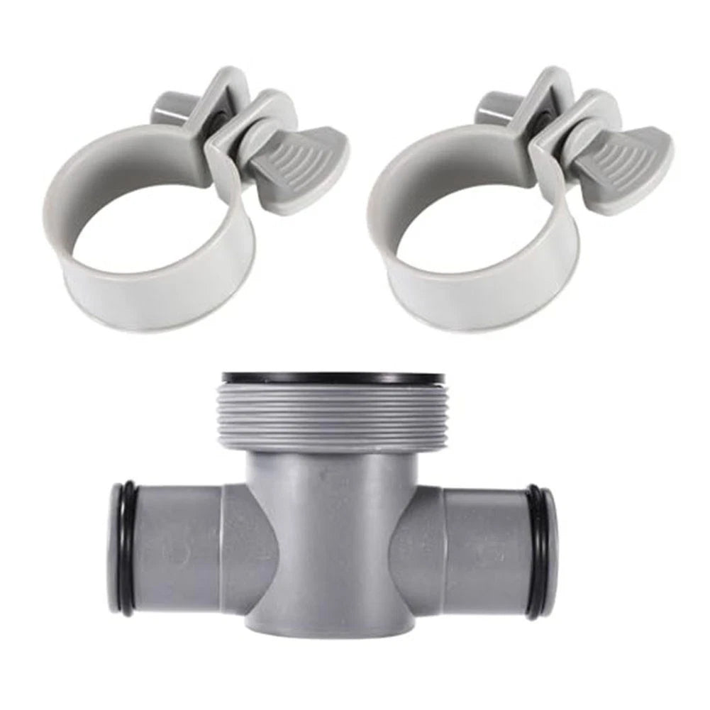 Pool Hose Connector Set With Clamps For Coleman And For Intex P61408