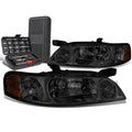 For 2000-2001 Nissan Altima Pair Smoked Housing | Built Supply Co