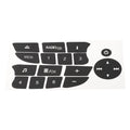 New Practical Button Sticker Button Sticker Audio Button Repair Black