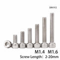 A2 Stainless Steel Allen Bolt Hex Socket Cap Screws