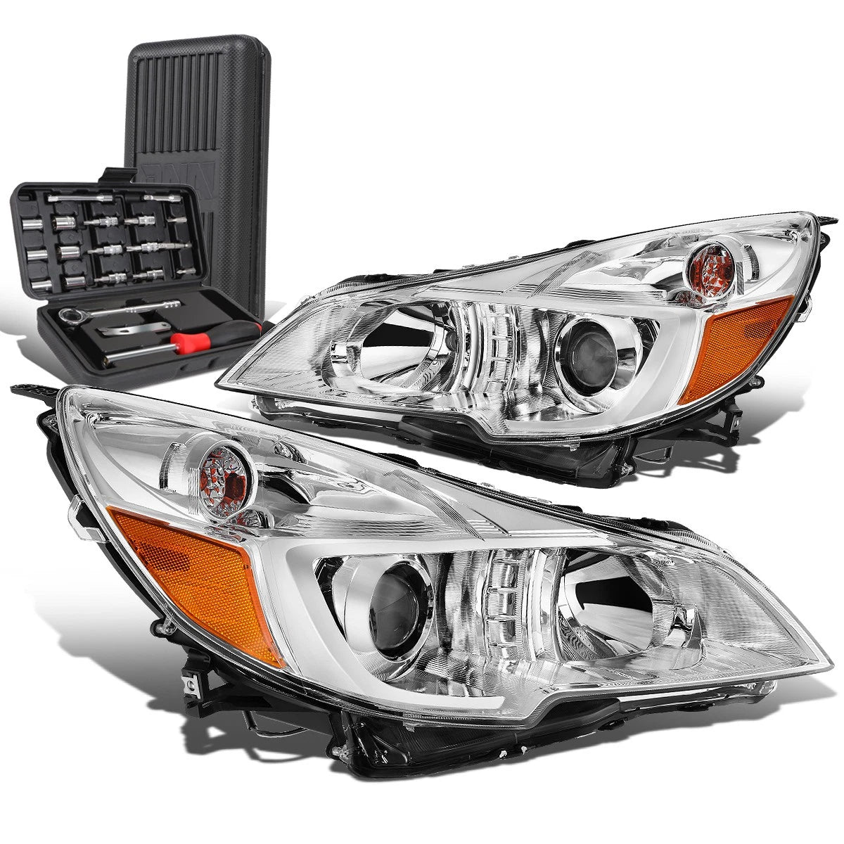 For 2010-2014 Outback/legacy Chrome Amber Signal | Built Supply Co