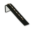 8" X 1.5" Single Black Velvet Jewelry Ramp – Necklace Or Bracelet