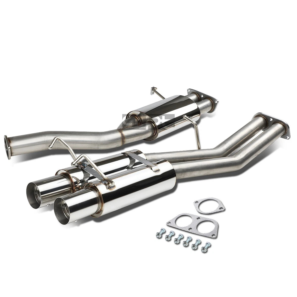 Fit 89-94 Nissan 240sx S13 Silvia 3.5"dual Tips | Built Supply Co