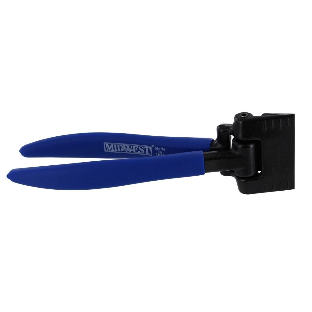Midwest Snips Straight 3in Hand Seamer Tongs Usa Made Tool Mwt-st1