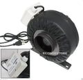 4" Inline 190CFM Hydroponics Duct Tube Exhaust Fan Blower 120V W/