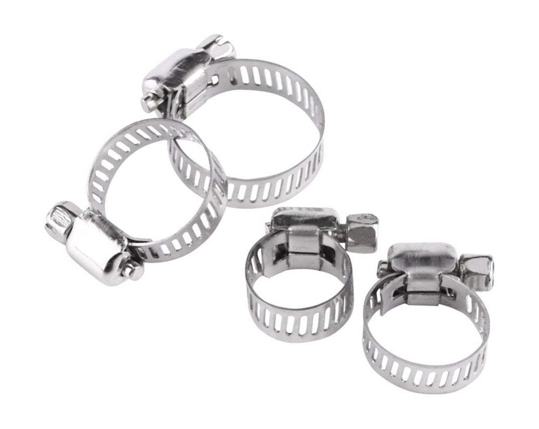 304 Stainless Steel Adjustable Screw Band Warm Drive Hose Clamp