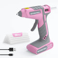 Workpro 7.2V Rechargeable Cordless Hot Melt Glue Gun Kits Fast