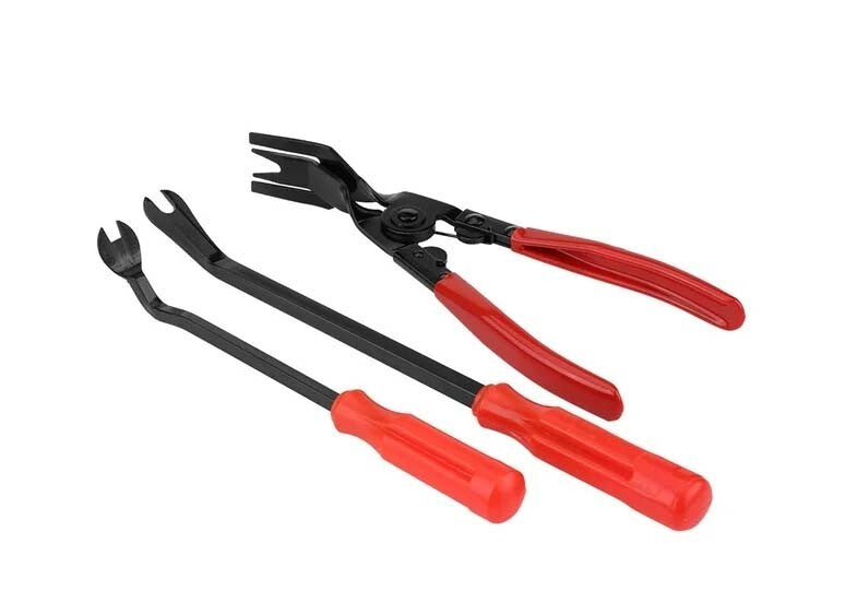 3pc Panel Upholstery Door Trim Clip Pliers Set 6"/8" by Unbranded