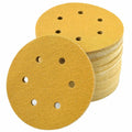 50/100PCS 6in Hook Loop Sanding Discs 40–180 Grit by Unbranded