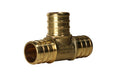 100 Pack XFITTING 3/4" x 3/4" x 3/4" Pex B Tee, 3/4 Pex