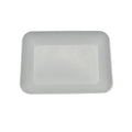 Hollow White Tray Jewelry Sorting Pearls Stones Beads And Findings 4"