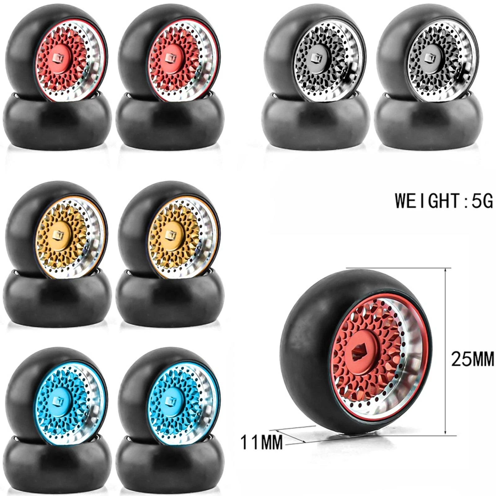 Rc Racing Drift Car Wheel Hub Kit For Wltoys 284131 K989 K969 P939