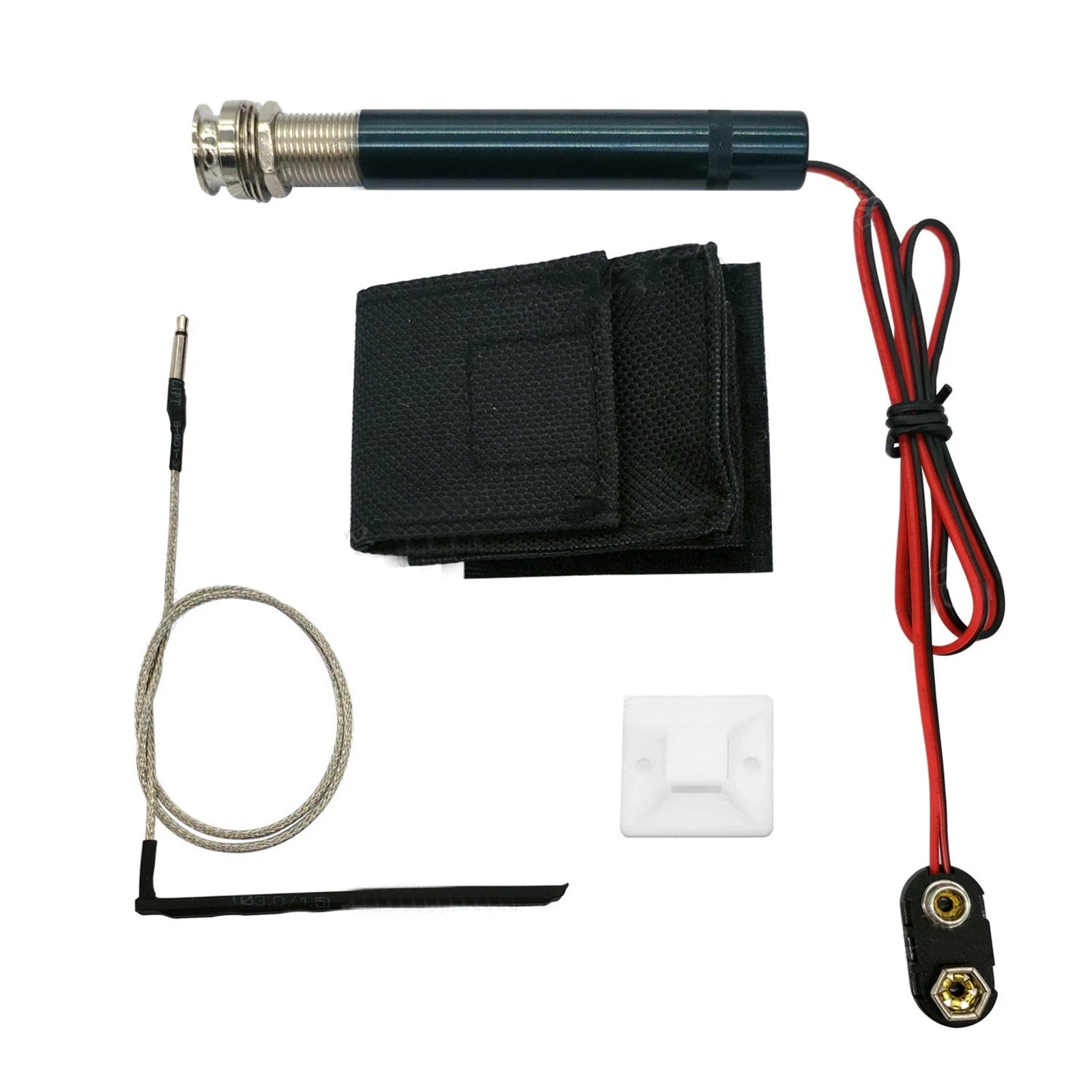 Endpin Jack Preamp Active Piezo Pickup Kit For Acoustic Guitar Repair