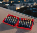 13pc Quick Change HSS Titanium Drill & Tap Set by Unbranded
