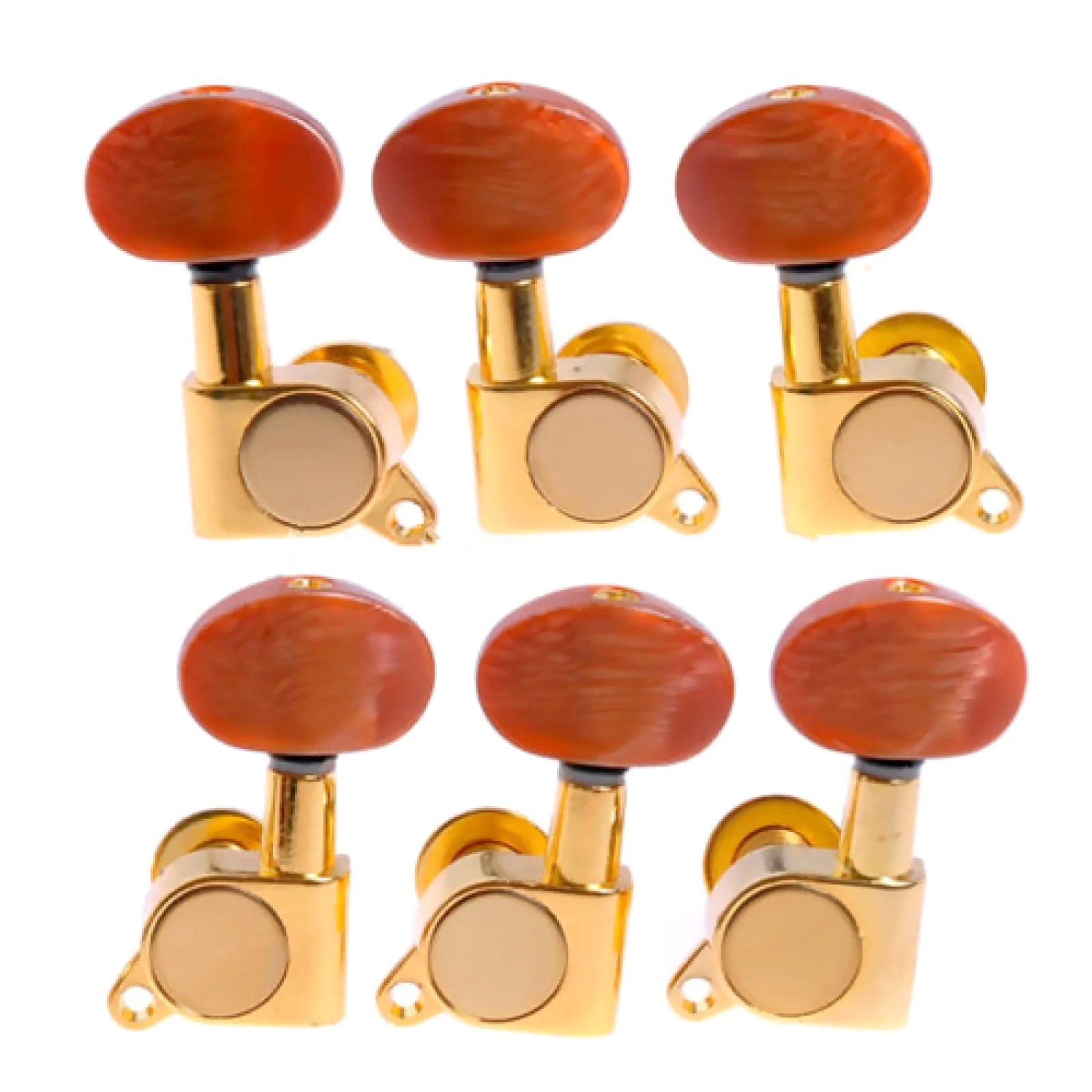 3l3r Acoustic Guitar String Enclosed Tuning Pegs Tuners Keys Machine