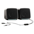 For Laptop 1 Pair Small Usb Speakers With In-line Volume Control