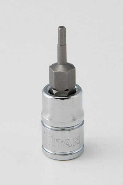 Titan 1/4-Inch Drive 2mm Hex Bit Socket by Titan