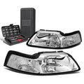 For 1999-2004 Ford Mustang Pair Chrome/clear Corner | Built Supply Co