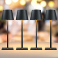 4 Pack Rechargeable Cordless Led Table Lamps,Cordless Lamp with