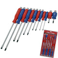 Neilsen 12pc Mechanics Hex Pozi Flat Slotted Magnetic T