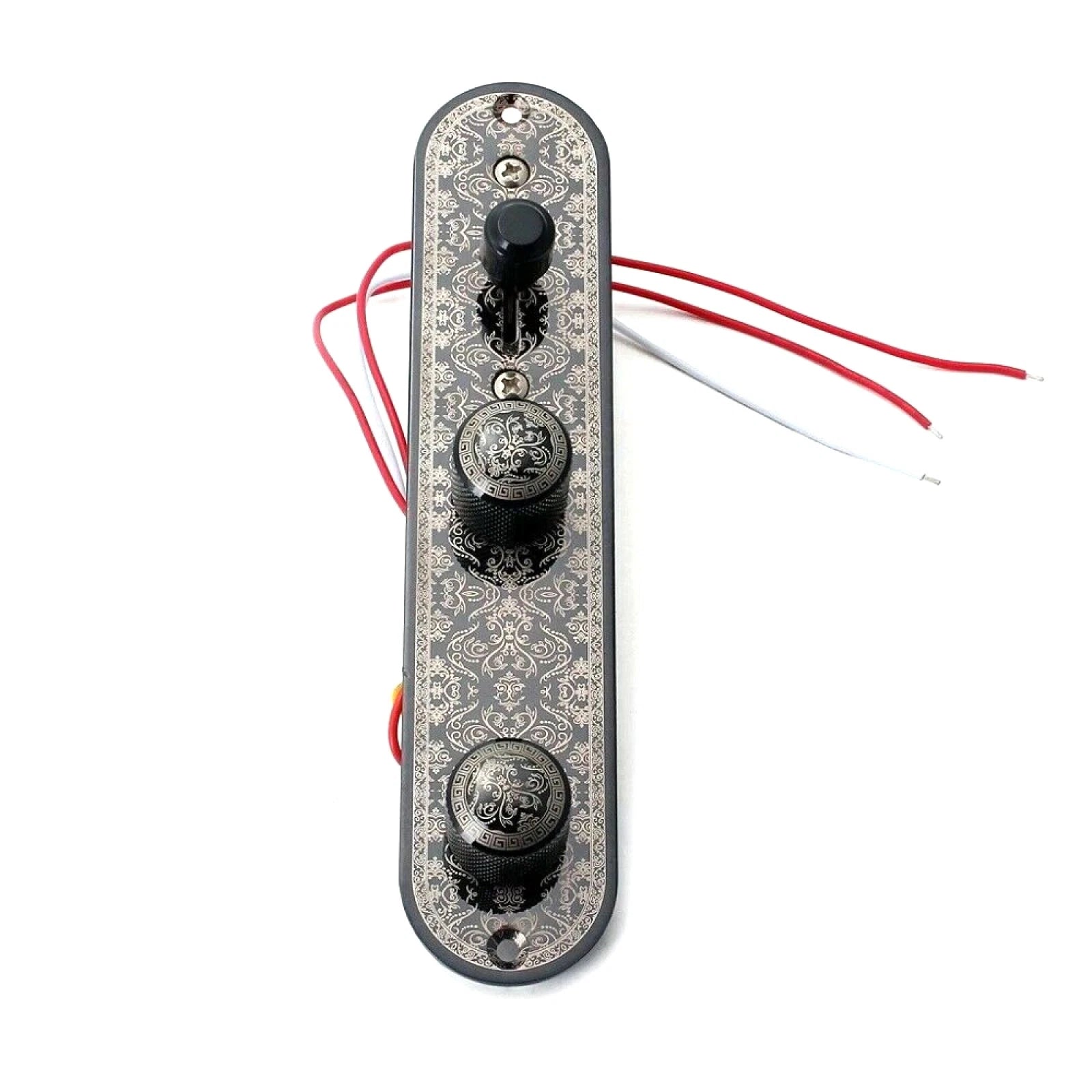 Tele Electric Guitar Prewired Control Plate 3-way Switches Knob For