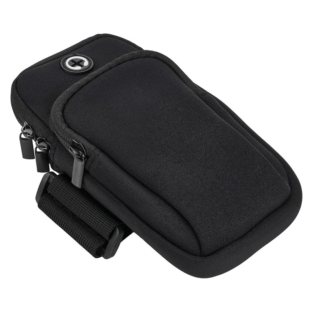 Off-road Riding Battery Cover Bag Nylon Fiber For 2 Pockets Earphone