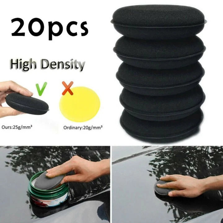 Car Waxing Polish Sponge Foam Applicator Paint Cleaning Polishing