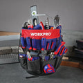 Bucket Tool Organizer Tool Storage Bag With 51 Pockets Fits 3.5-5