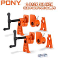 PONY PRO Pipe Clamps 3/4 Inch 2-Pack by PONY PRO