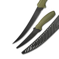 5"/6"/7"/9" Fillet Knife Fishing Knife Razor Sharp Blade Flexible Blade w/Sheath