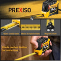 PREXISO 2-in-1 Digital Tape Measure 16Ft by PREXISO