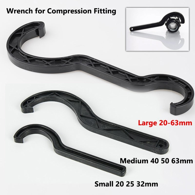 Plastic Pipe Wrench for Compression Fittings