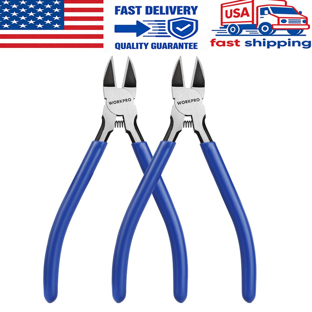 WORKPRO 2 Packs Wire Cutters by WORKPRO