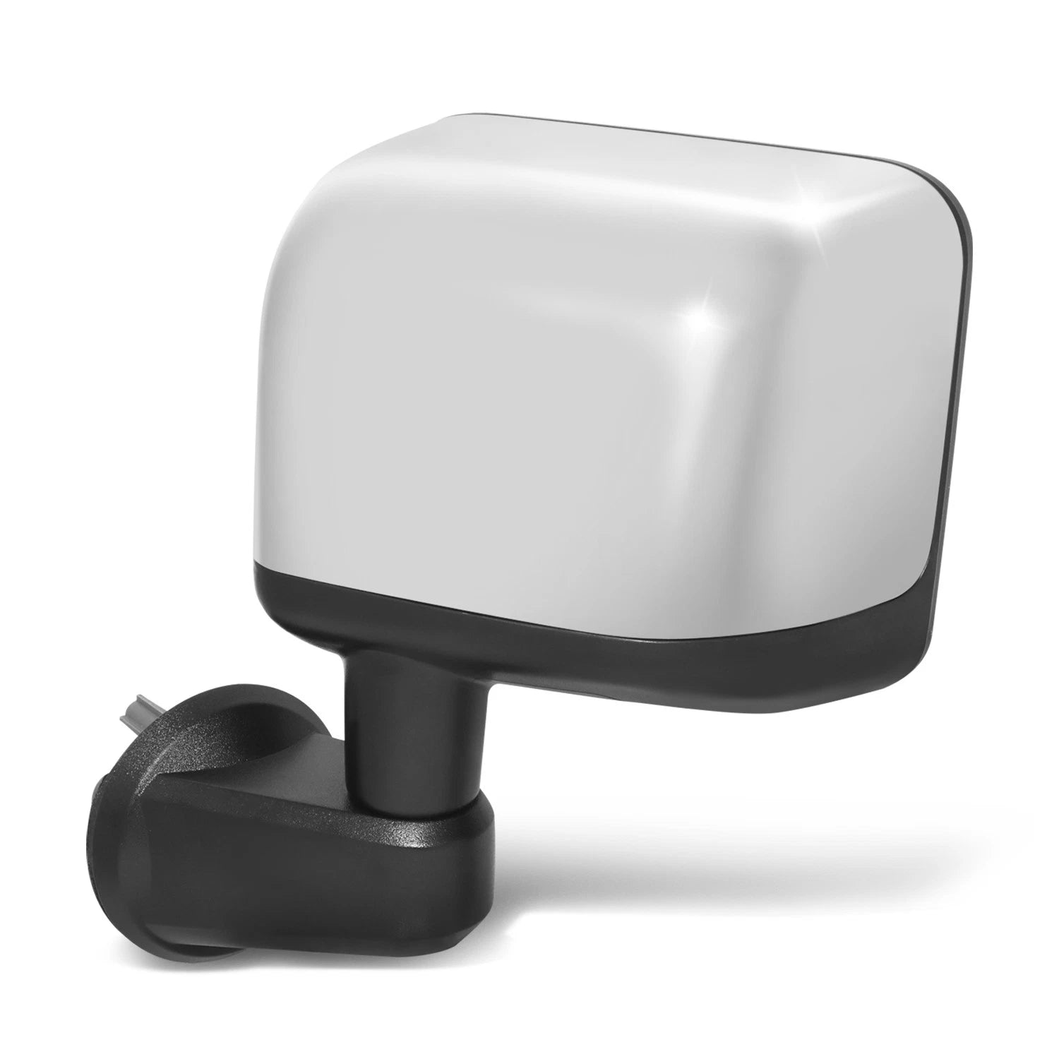 Fit 14-14 Jeep Wrangler W/ Power/heated Glass/chrome Cover Mirror