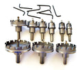 K&W TCT Carbide Hole Cutter Set - Tungsten Sheet Metal by K&W
