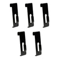 Black Gridwall Utility Hook For Grid Panel Display - Picture Notch