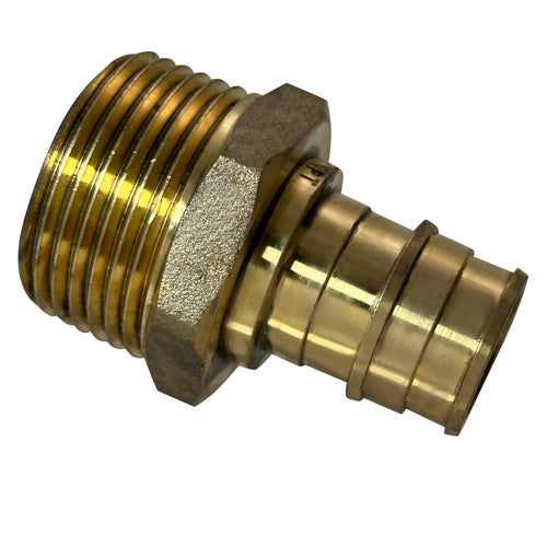 1 Pack XFITTING 3/4" Pex A x 1" Male NPT Adapter, F1960