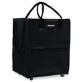 WORKPRO Large Rolling Grocery Bag 36-Gallon Tote 5 Wheels Dual Carry Storage Bag