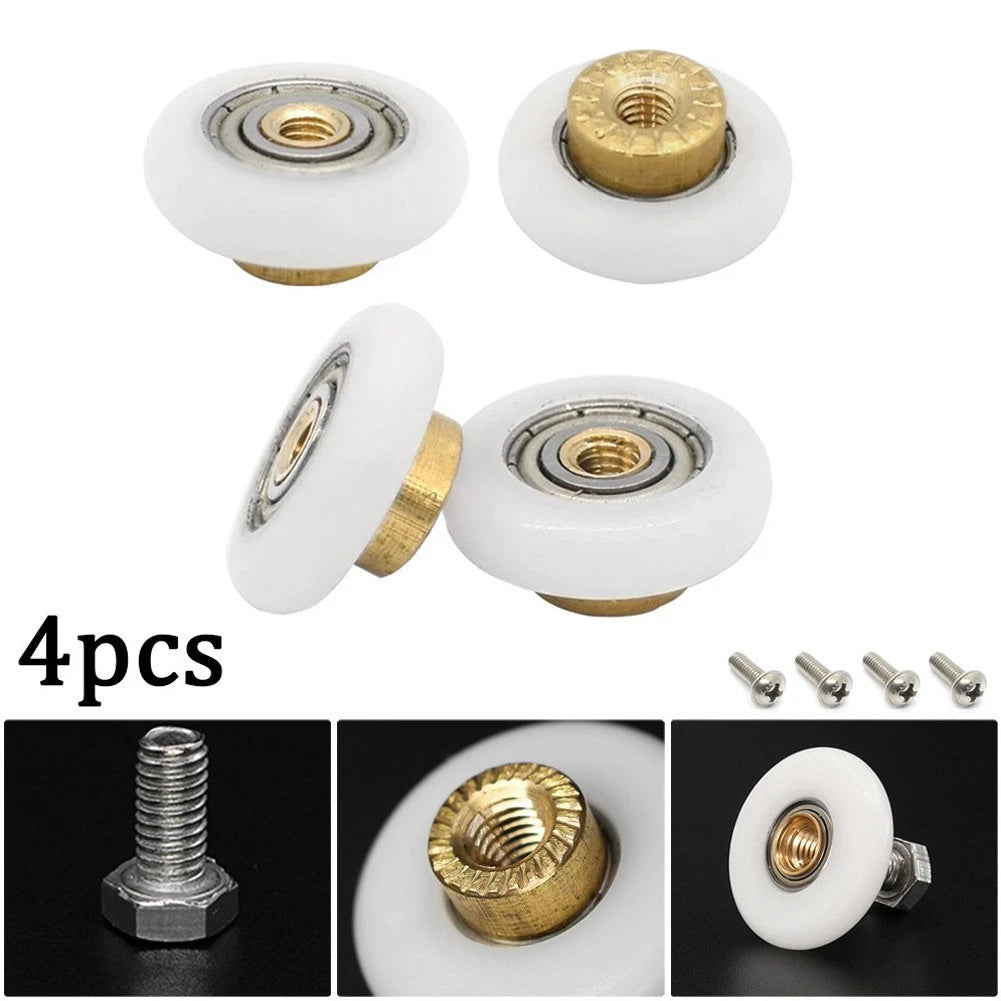 Shower Door Rollers Glass Door 20/23/25/27mm Bathroom Replacement