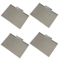 Acrylic Sign Holder 11-1/8" X 7-1/4" Wall Mount Sign Holder Clear
