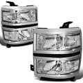 Fit 2014-2015 Chevy Silverado Pair Chrome Housing | Built Supply Co